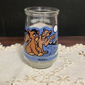 Lion King II Simba's Pride #3 Disney Welch's Jelly Jar Collectible Glass Cup
